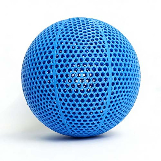 3D Printed Baskatball-Airless Basketball,Ultra - Quiet & No Pump Needed,High Bounce,Official Size 7#,Indoor, Gym & Outdoor Use